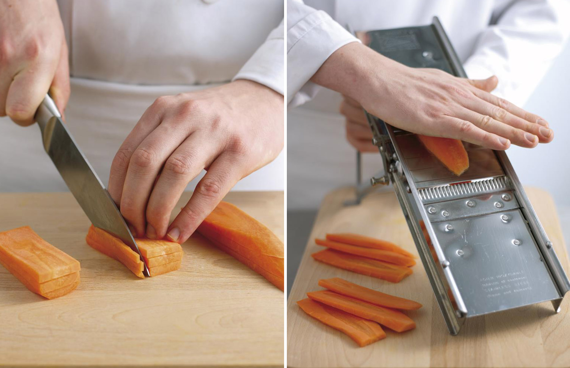 cook various types vegetables
