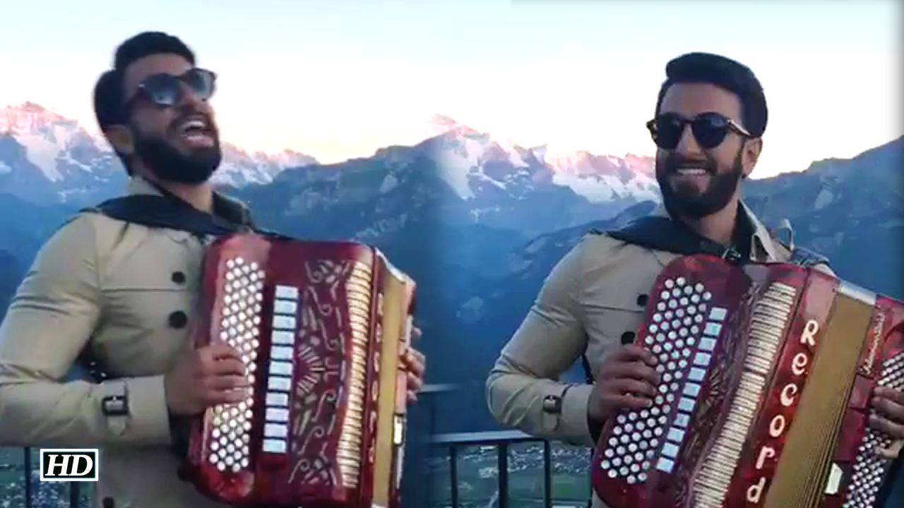 Watch: Ranveer Singh?s off-screen antics