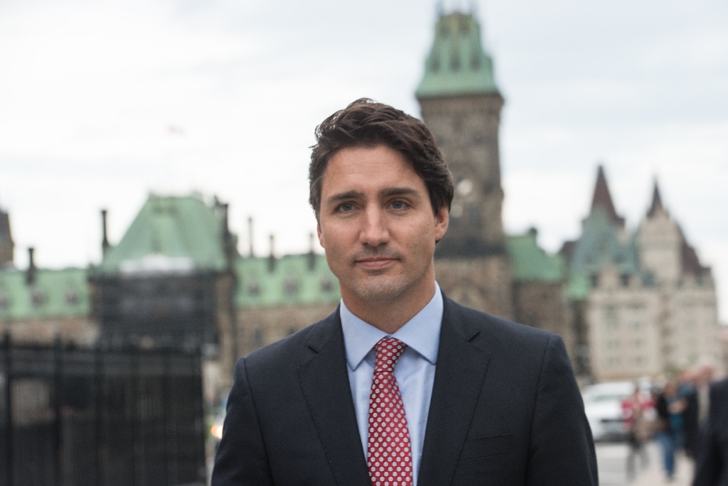 Trudeau touts Canadian system face