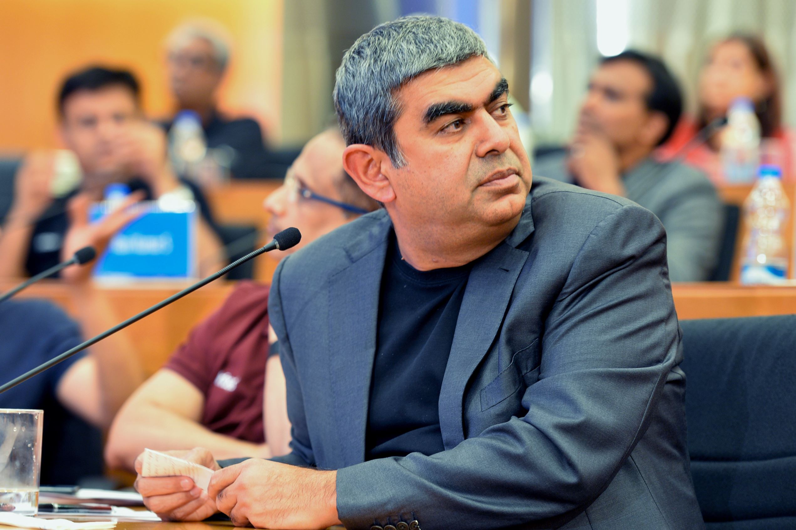 Infosys worried, shows