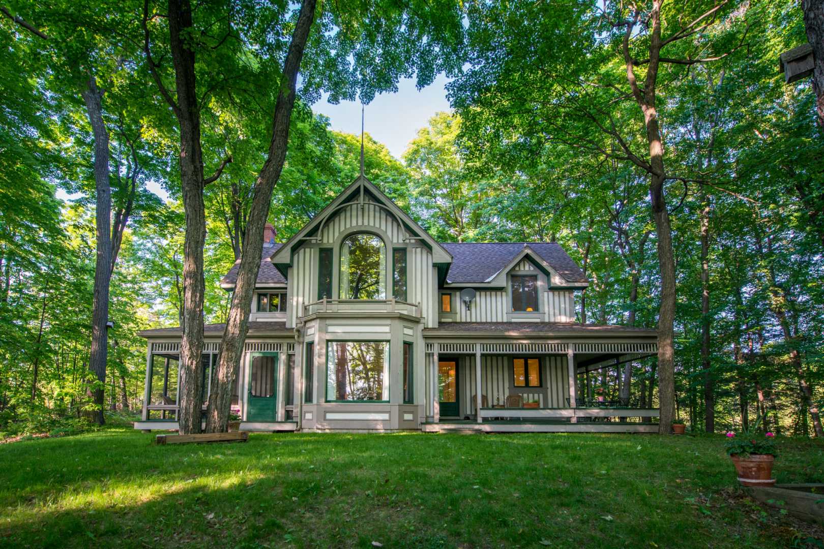 Luxury homes their private island