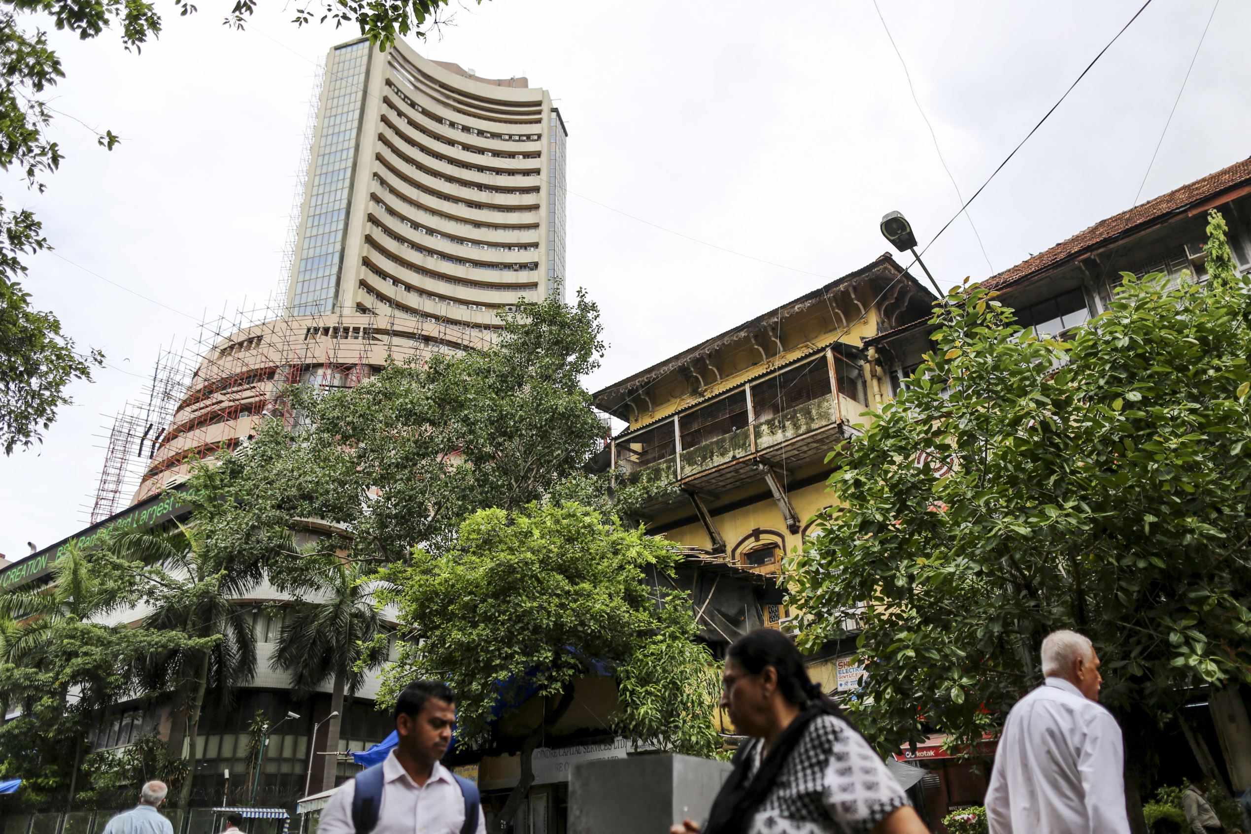 Sept opening: Sensex falls points