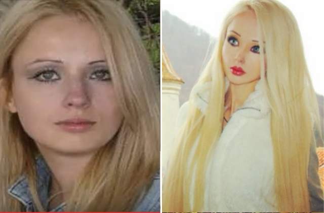la barbie humana sin maquillaje
