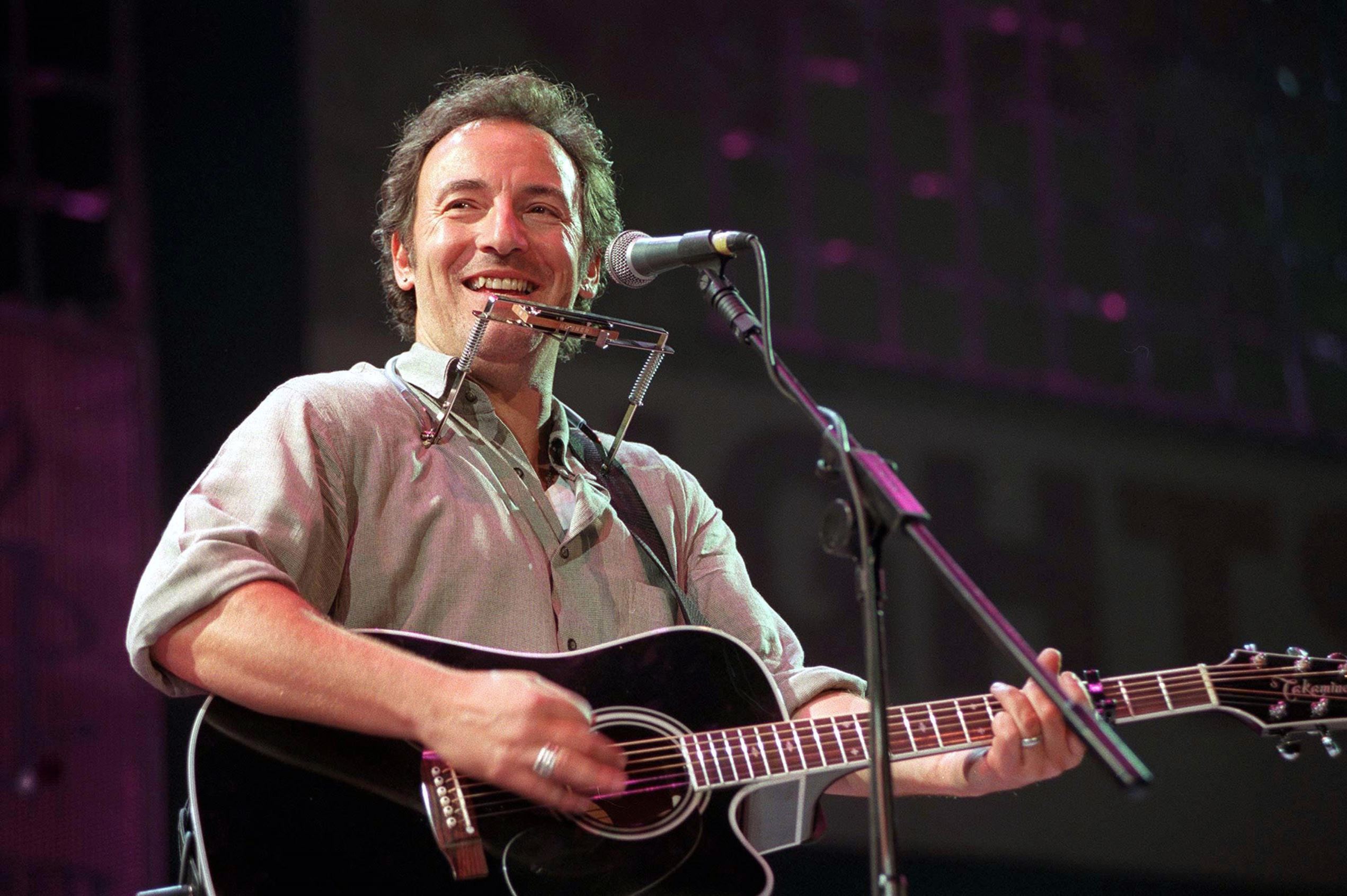 Amnesty International Charity Concert, Paris, France - 1998, Bruce Springsteen