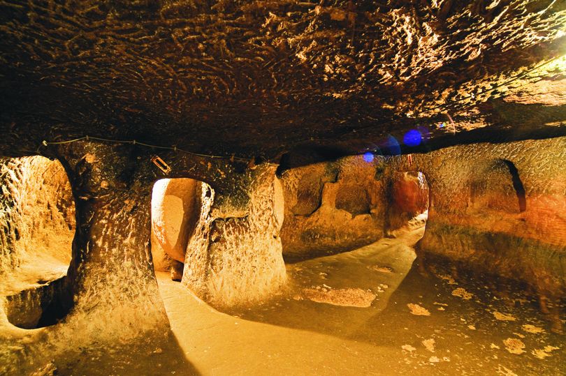 Underground city that discovered beneath