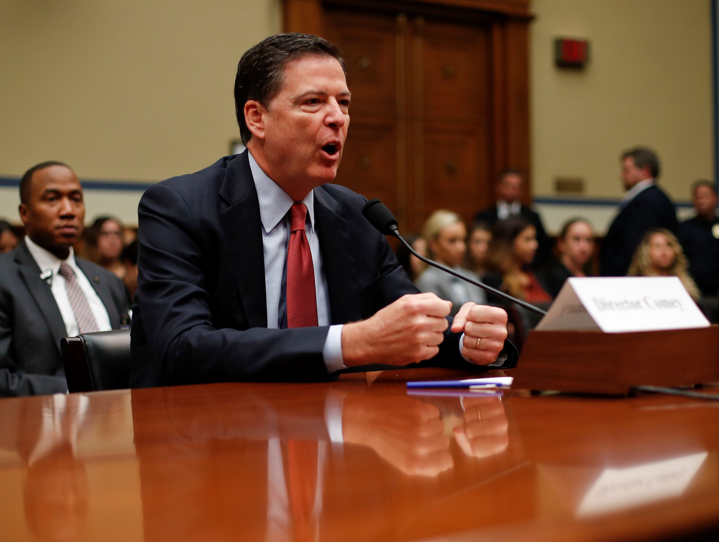 Comeyâ€™s writing book, publishers eager