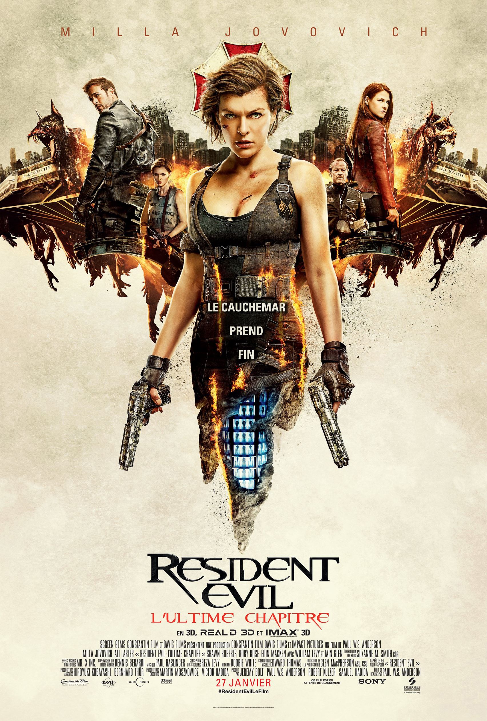 Movie reviews: 'Resident Evil: Final