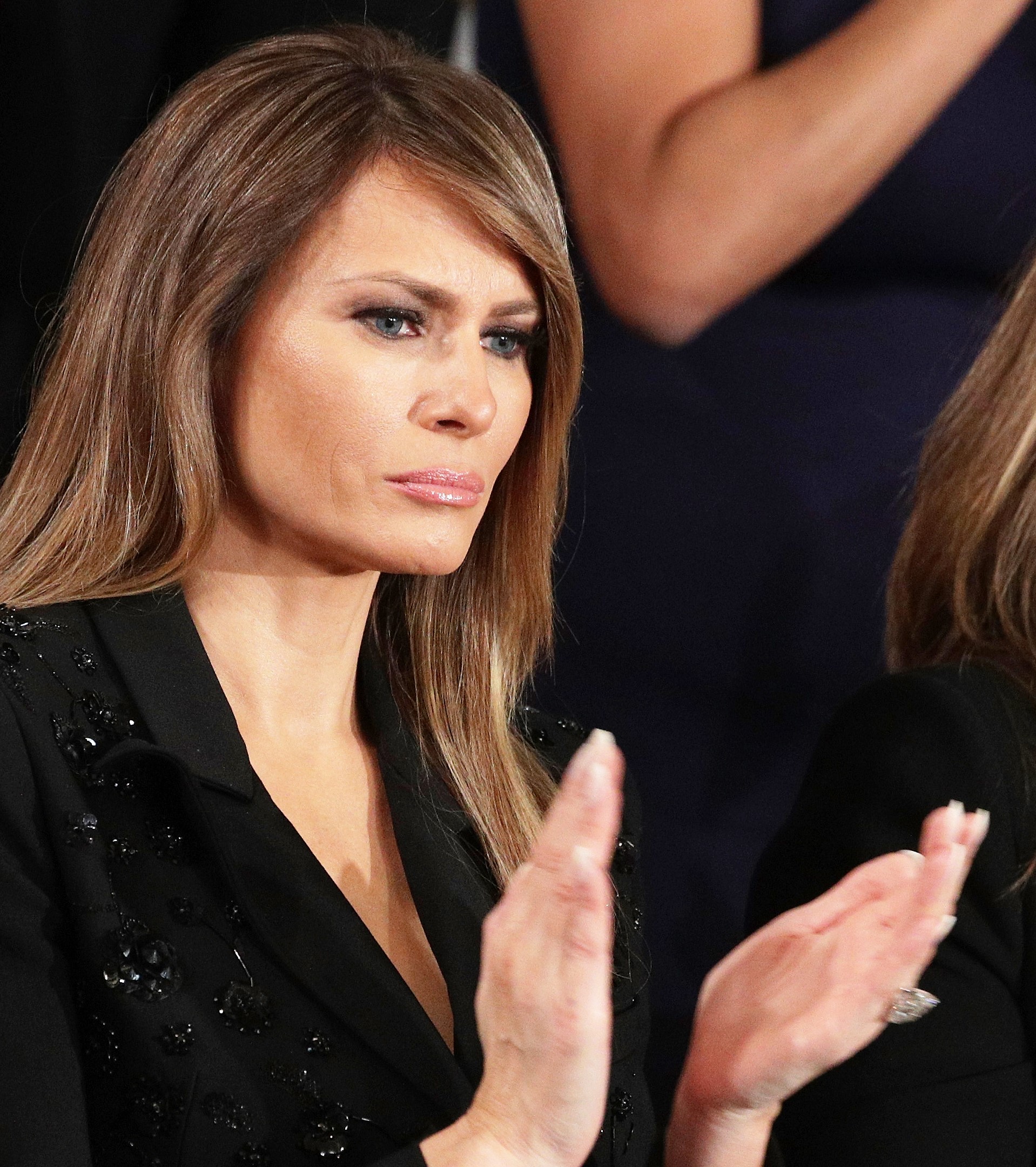 Melania, usually fray, unloads Griffin