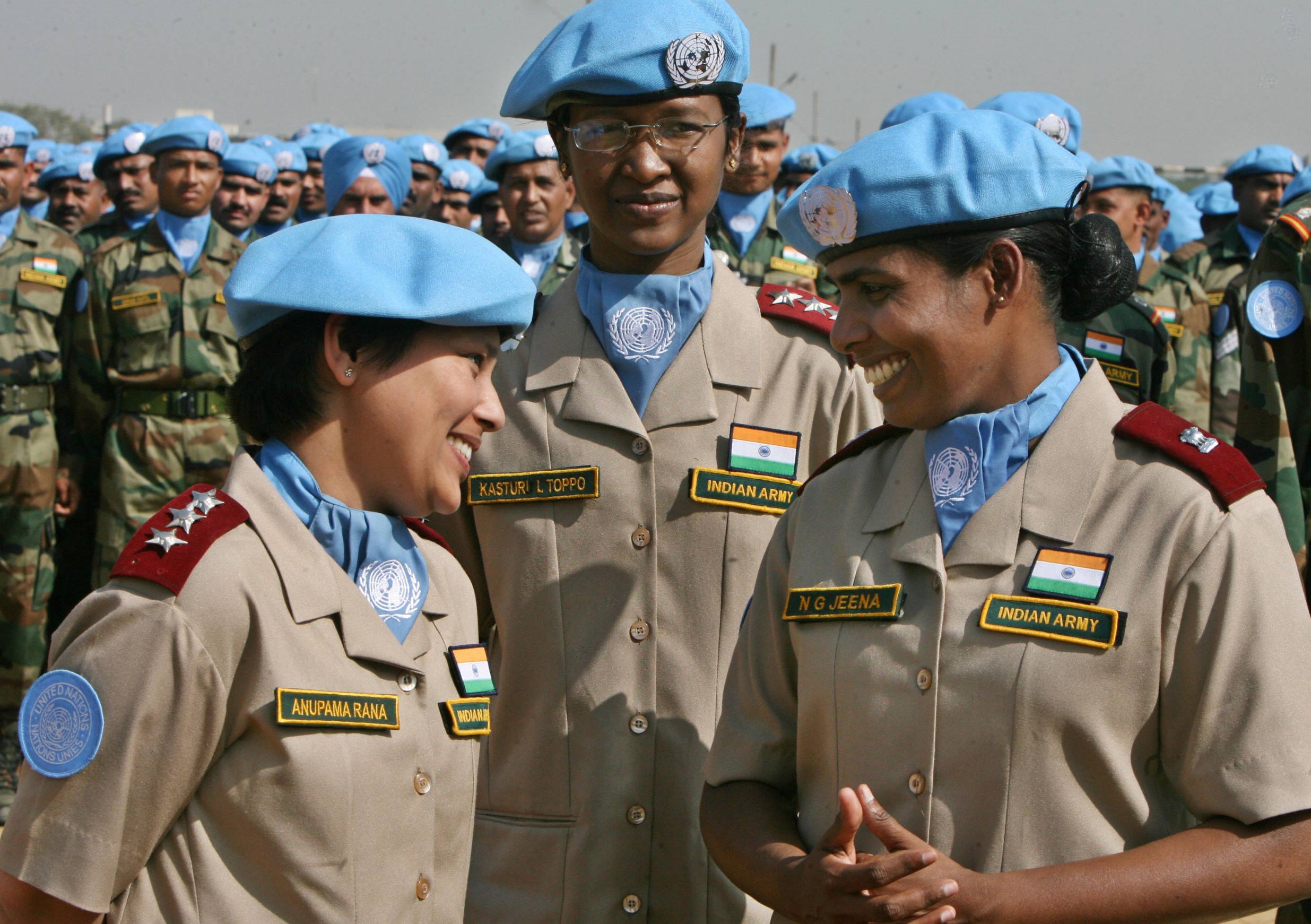 Female soldiers world