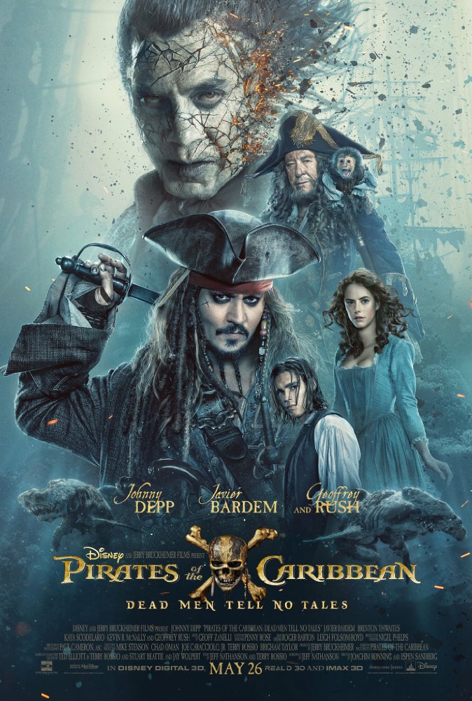 Movie reviews: 'Pirates Caribbean: Dead