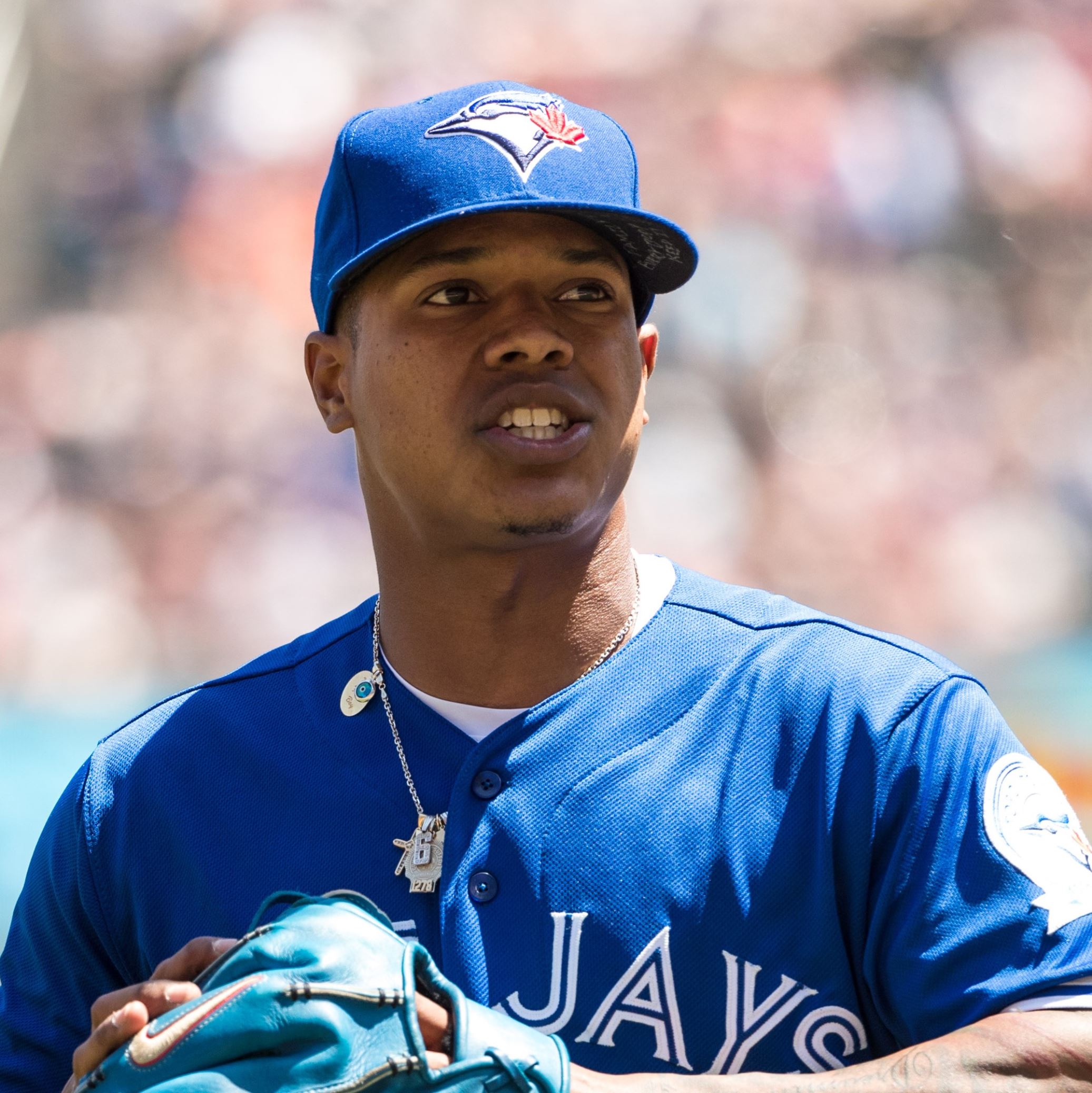 Stroman guts start amid blister