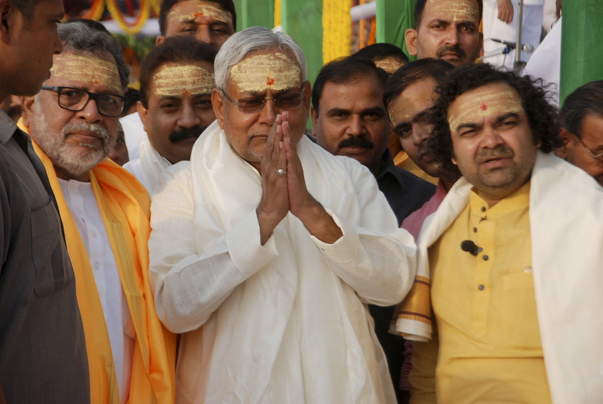 Nitish take oath today