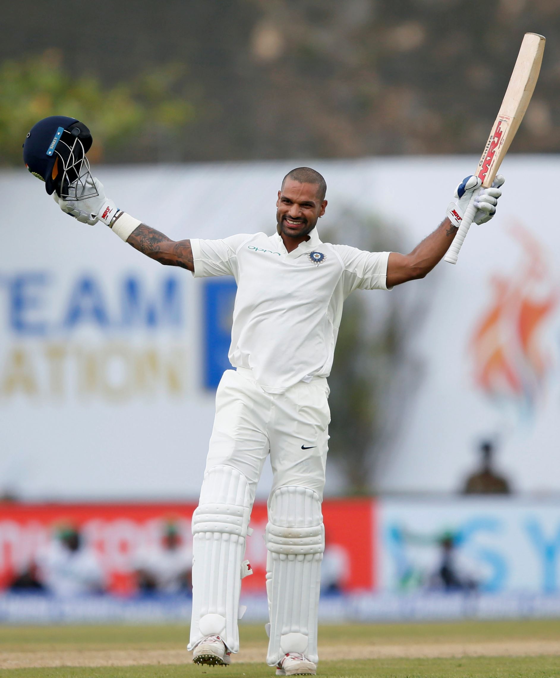Dhawan equals Bradman's record
