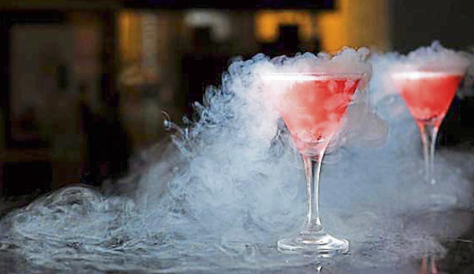 nitrogen-laced drinks, food