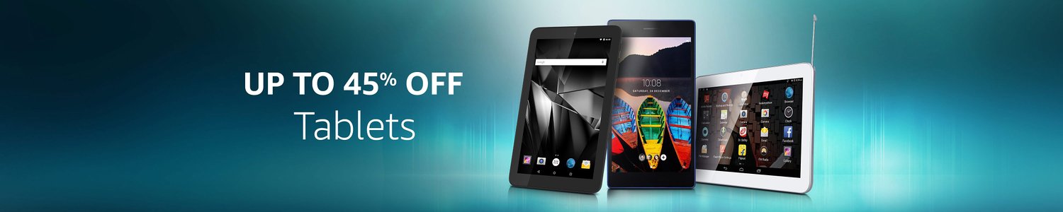 Hurry: Upto Tablets & iPads