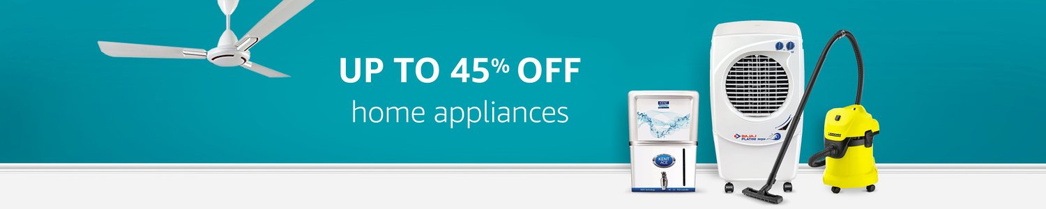 your home monsoon ready: 'Appliances'