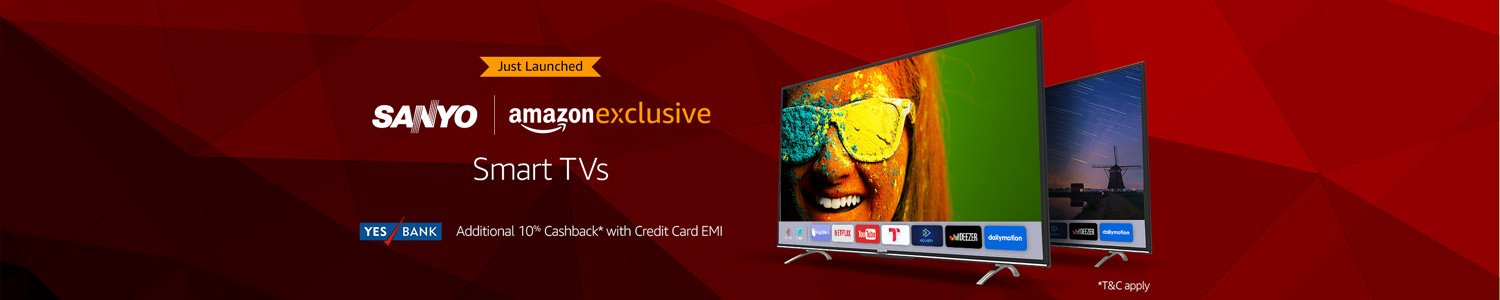 Lightning Deal: Save â‚¹6,000 Sanyo(32