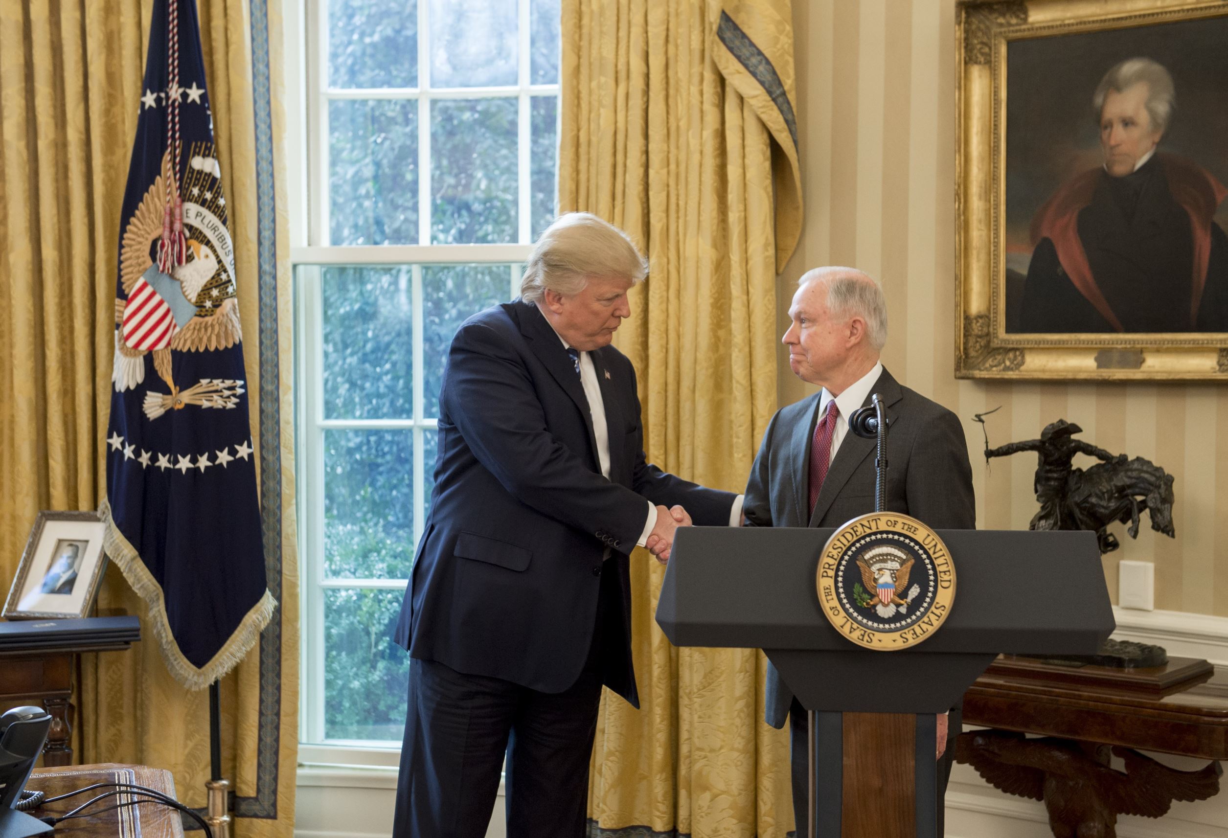 Trump expresses anger Sessions Comey,