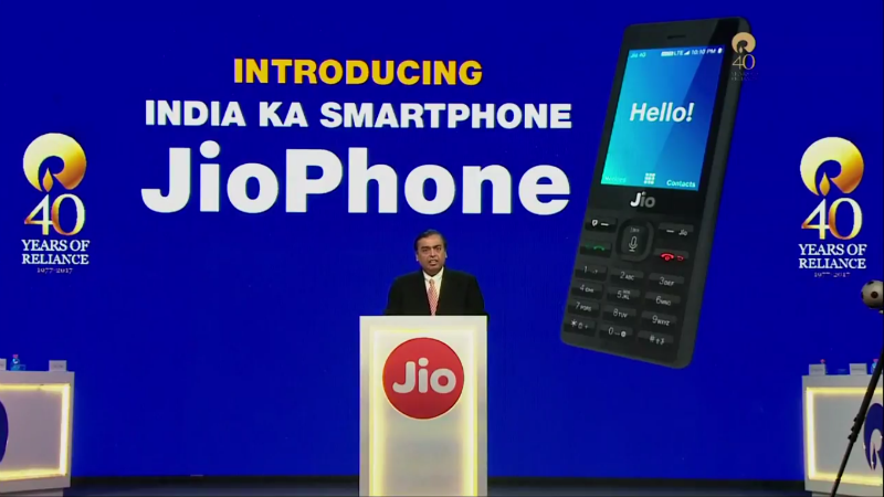 Reliance Phone booking opens