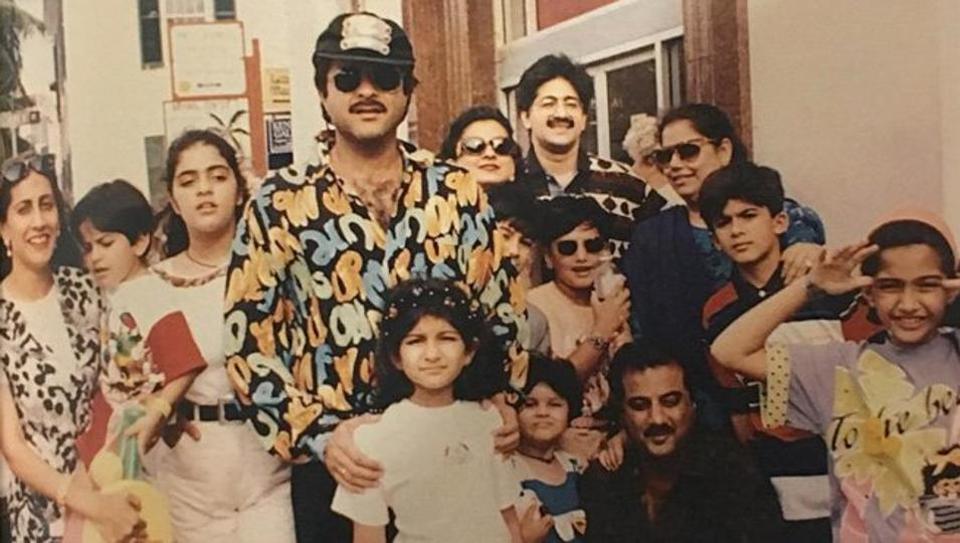 adorable throwback Kapoor family