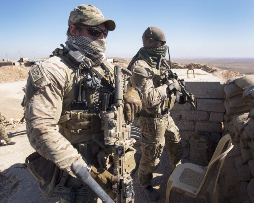 Canadian troops help secure Mosul