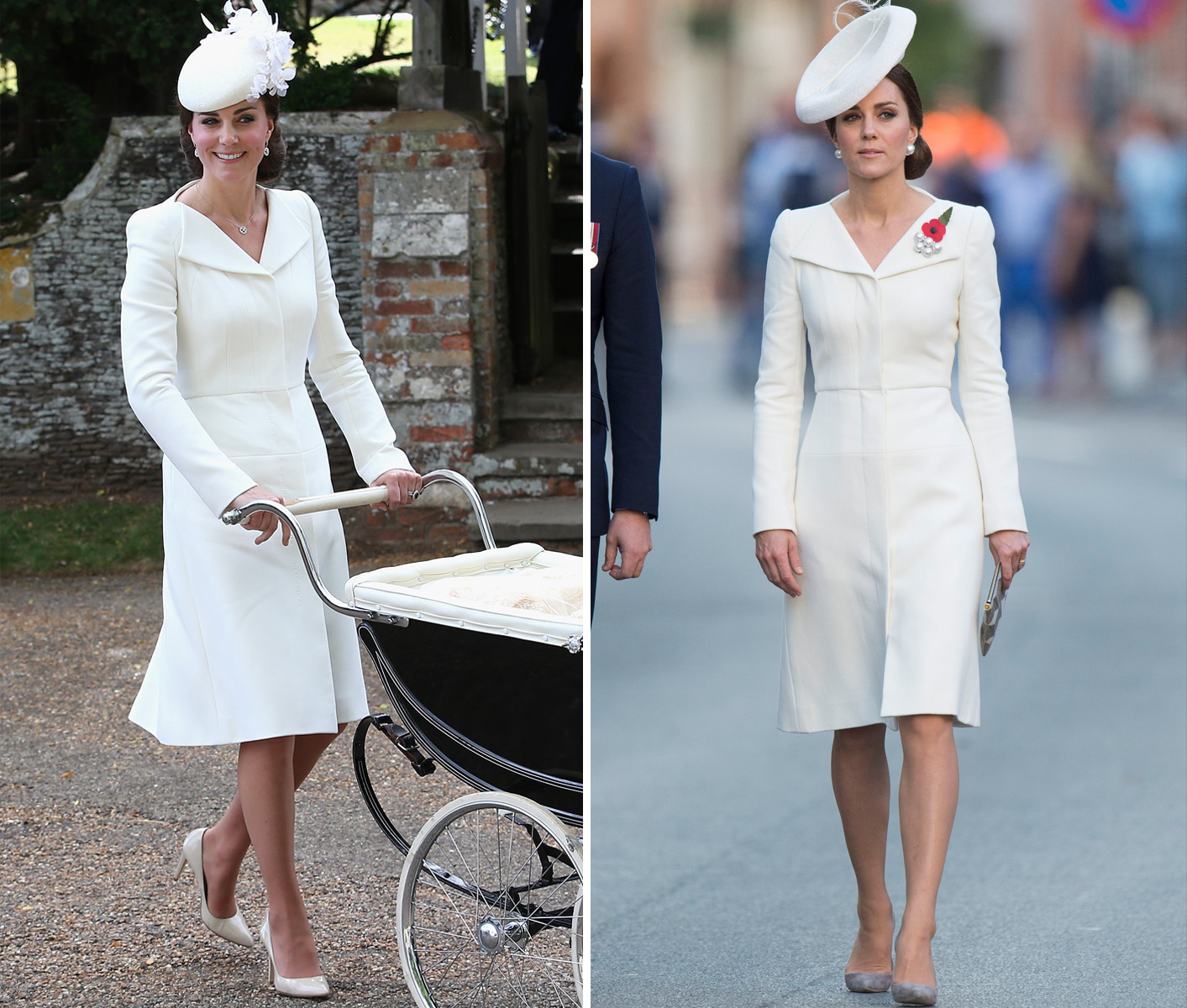 Kate recycles designer dresses