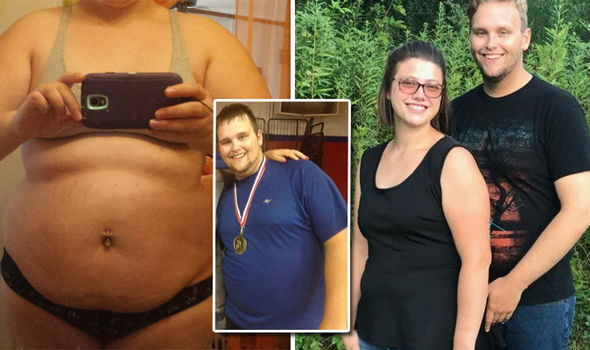This couple lost pounds together