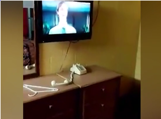 Ghost torments hotel guest Texas