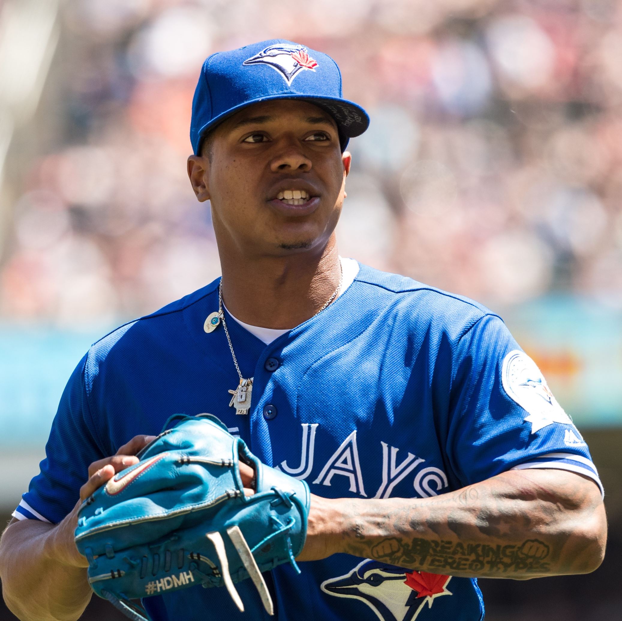 Jays' Stroman involved bench-clearing incident
