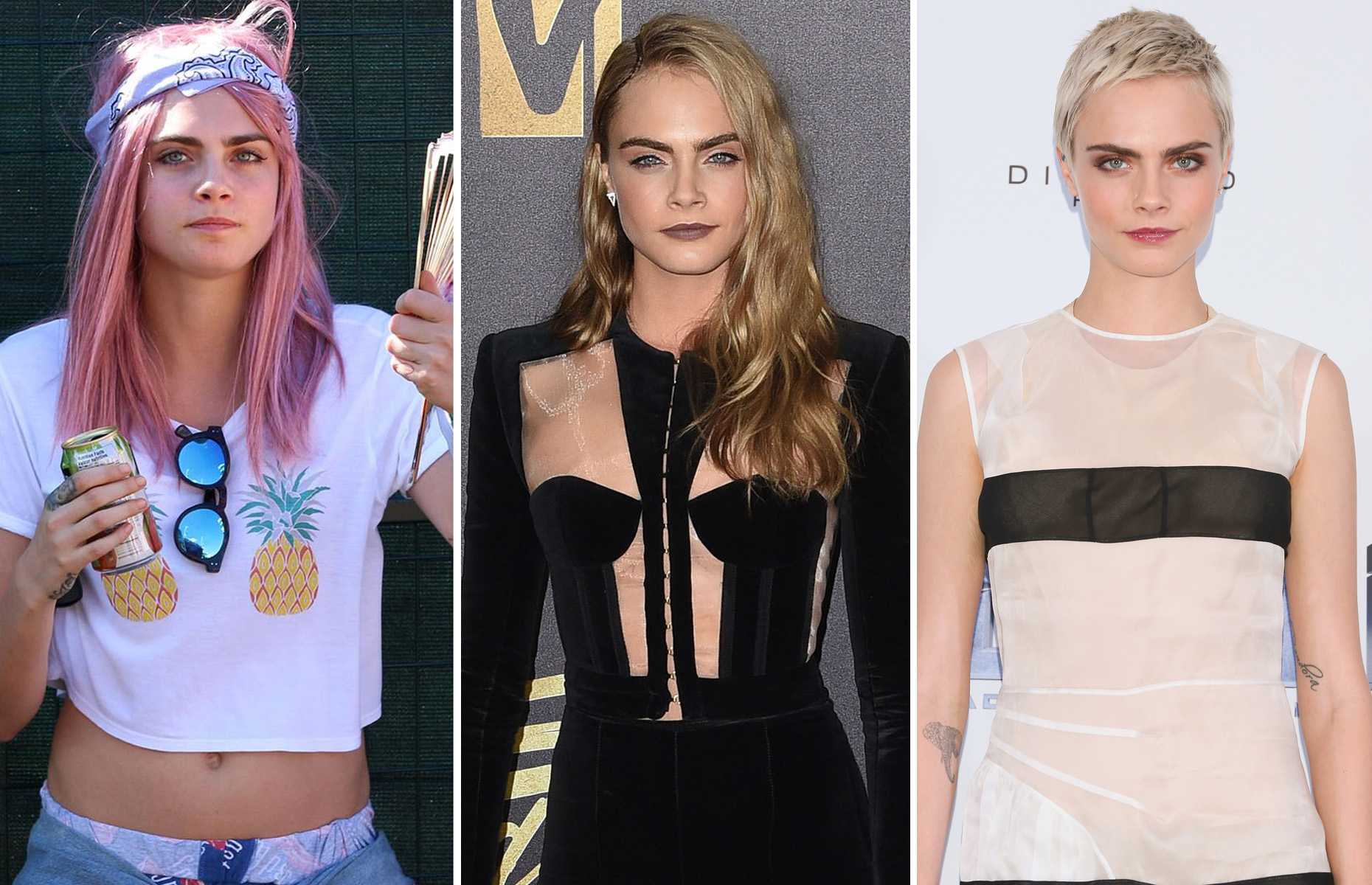Warna Warni Gaya Rambut Seleb