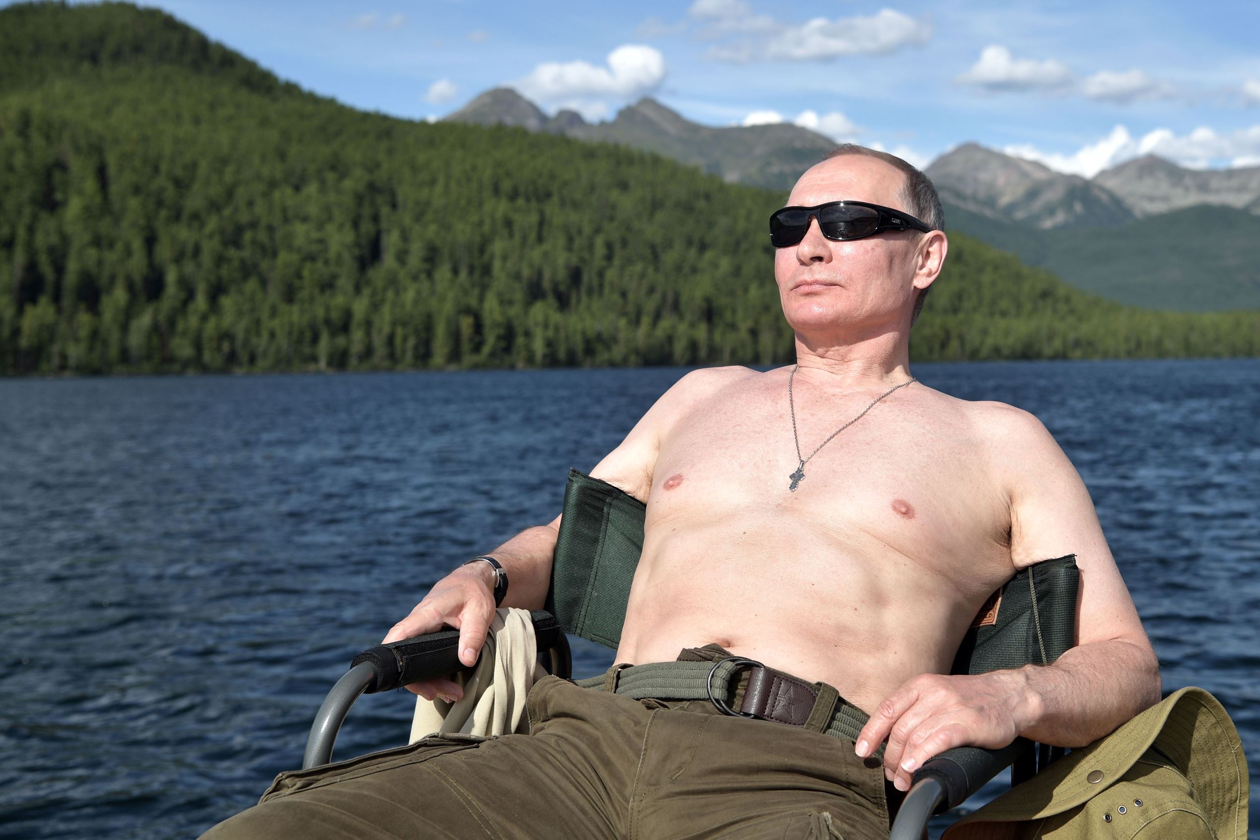 Memorable photo Vladimir Putin