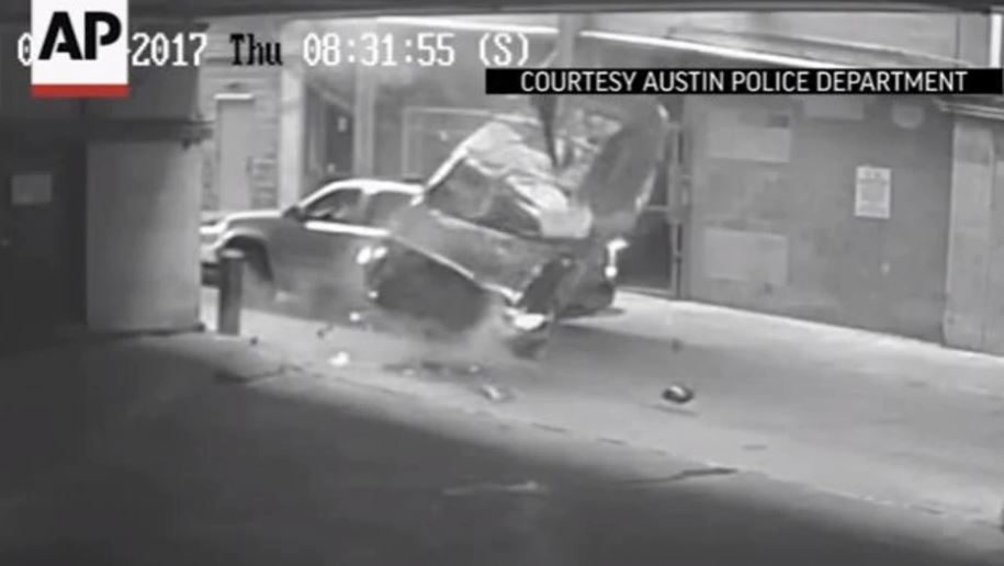 plunges from seventh-floor parking