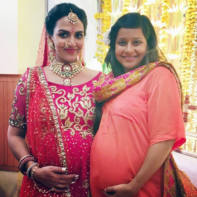 Inside Esha Deol's baby shower