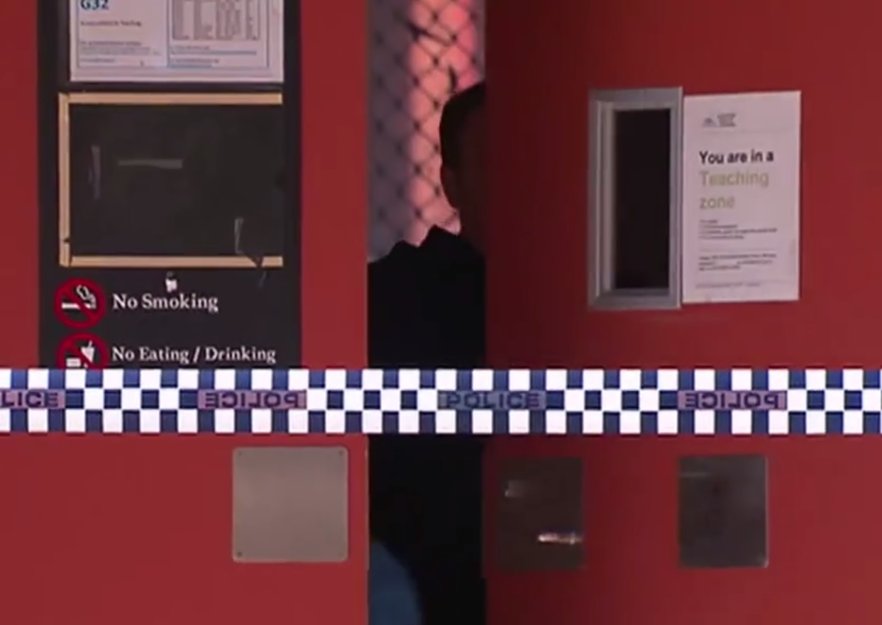 Student attacks female lecturer with
