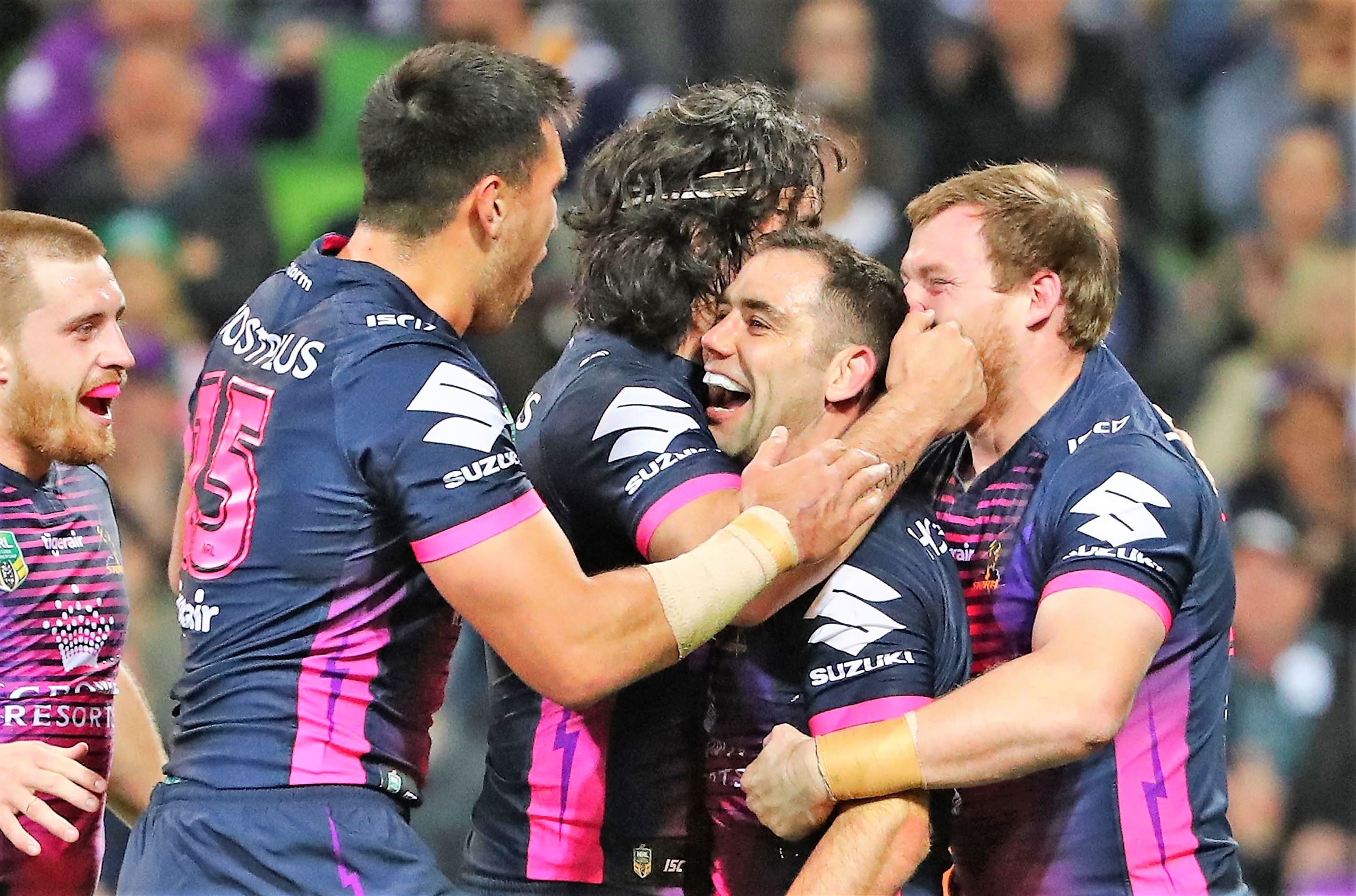 Storm crush South dominating