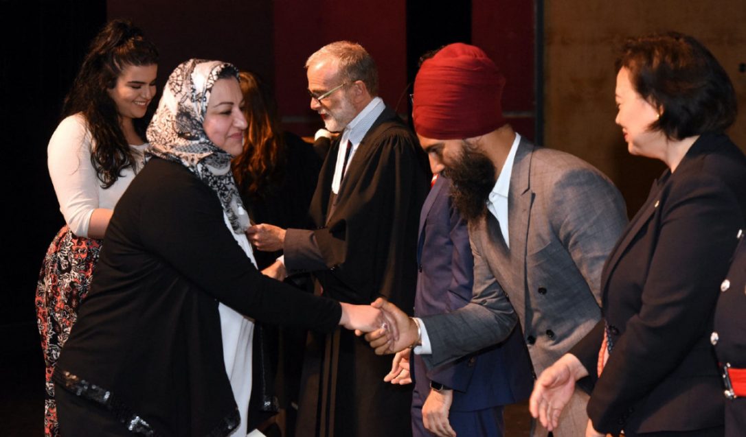 Jagmeet Singh calls opponents niqab