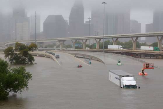 Indian students stranded Houston flooding,