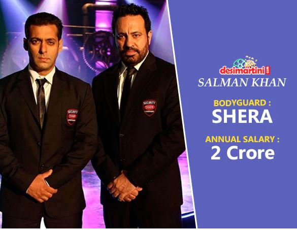 know much Salman's bodyguard Shera