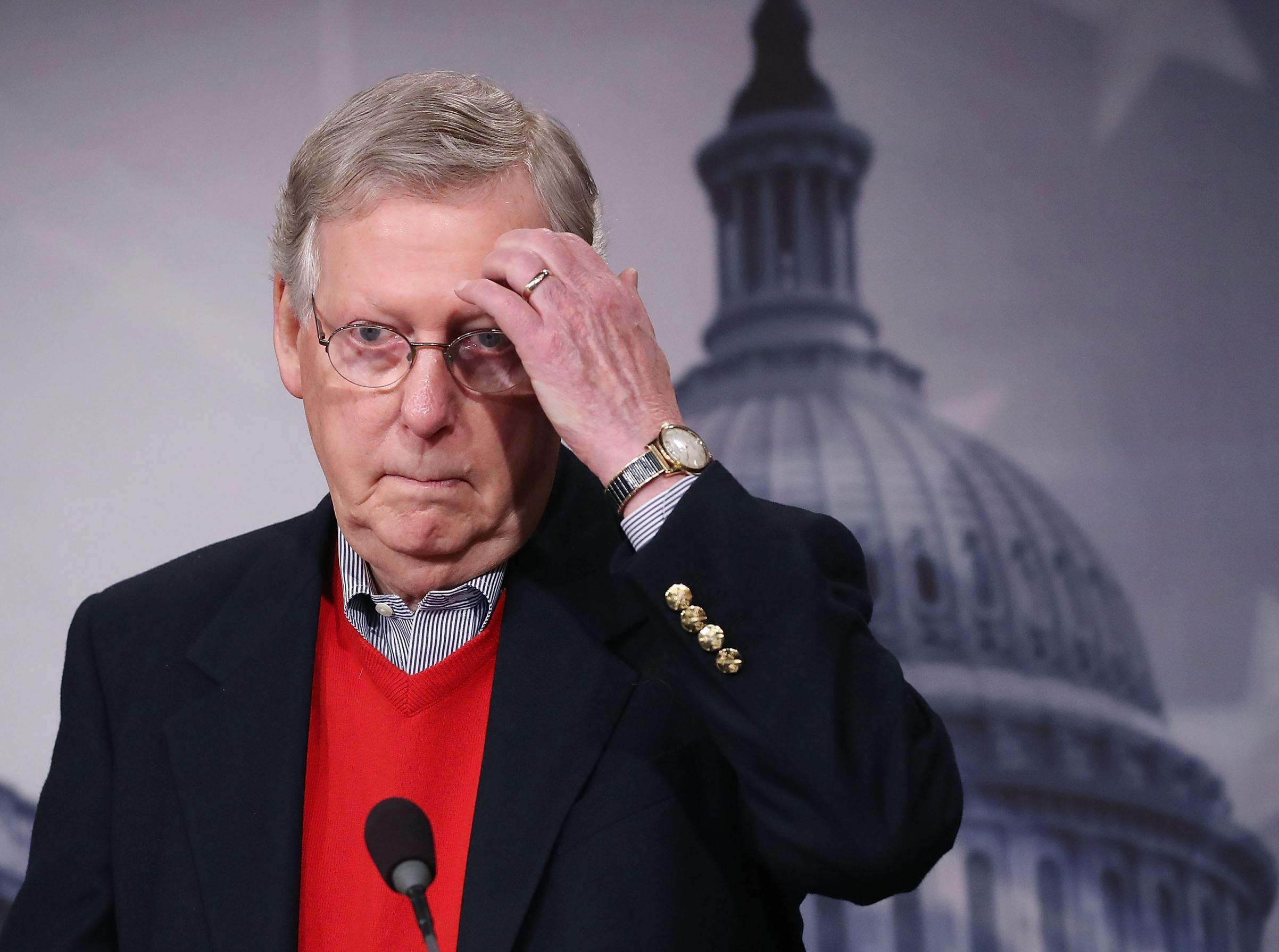McConnell 'anger' demonstrates GOP's Trump dilemma