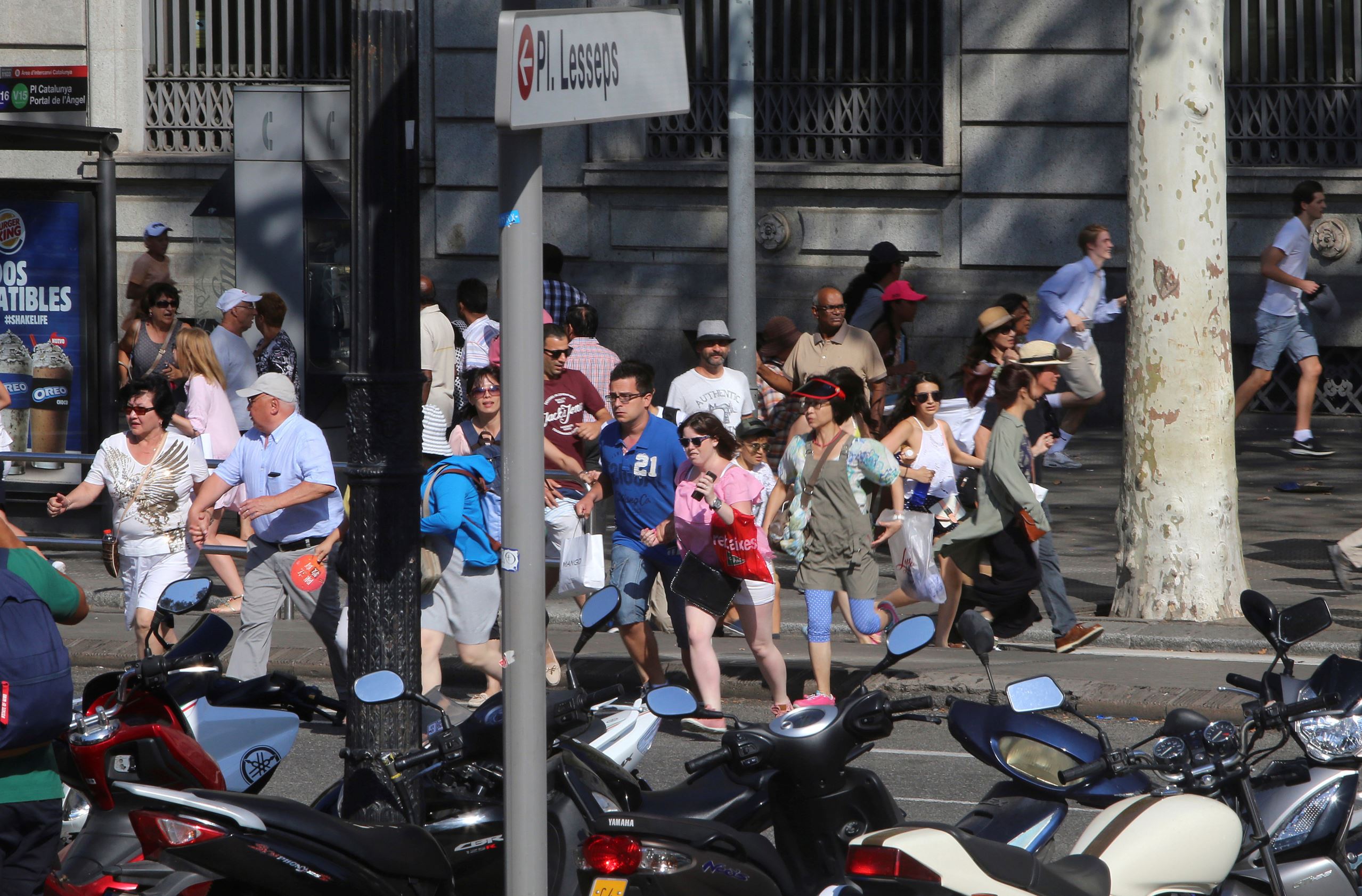 dead Spain 'terror attack'