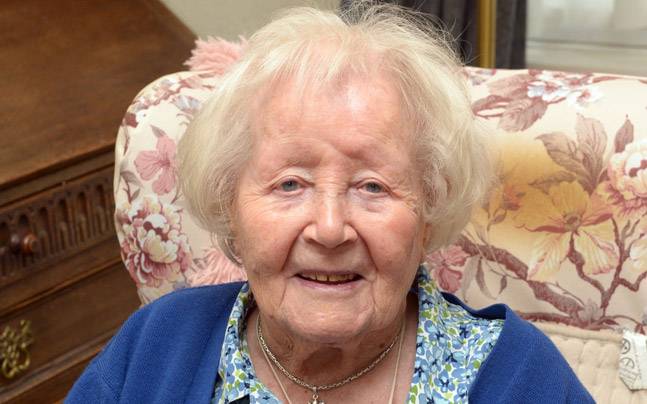 107-year-old woman says whiskey secret