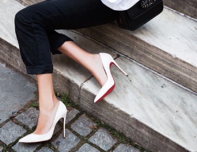 This Christian Louboutin heels have