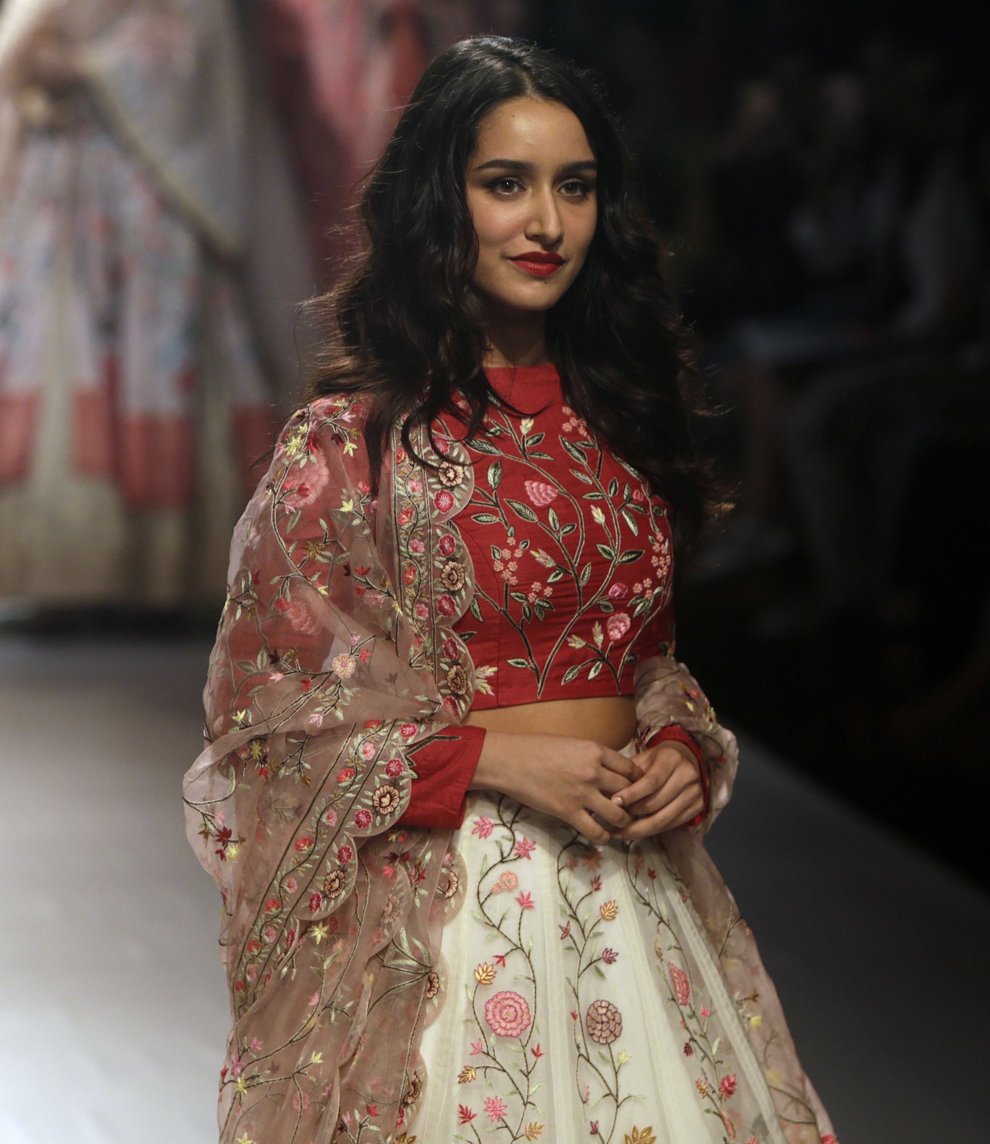 2017: Shraddha turned muse designer