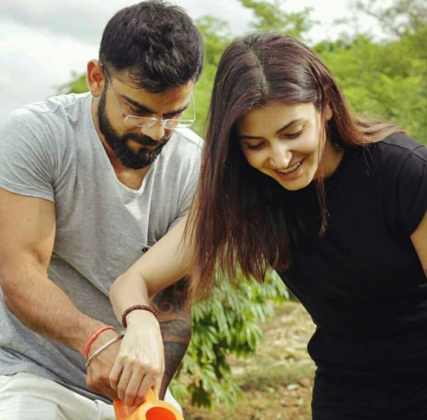 Virat, Anushka Lanka