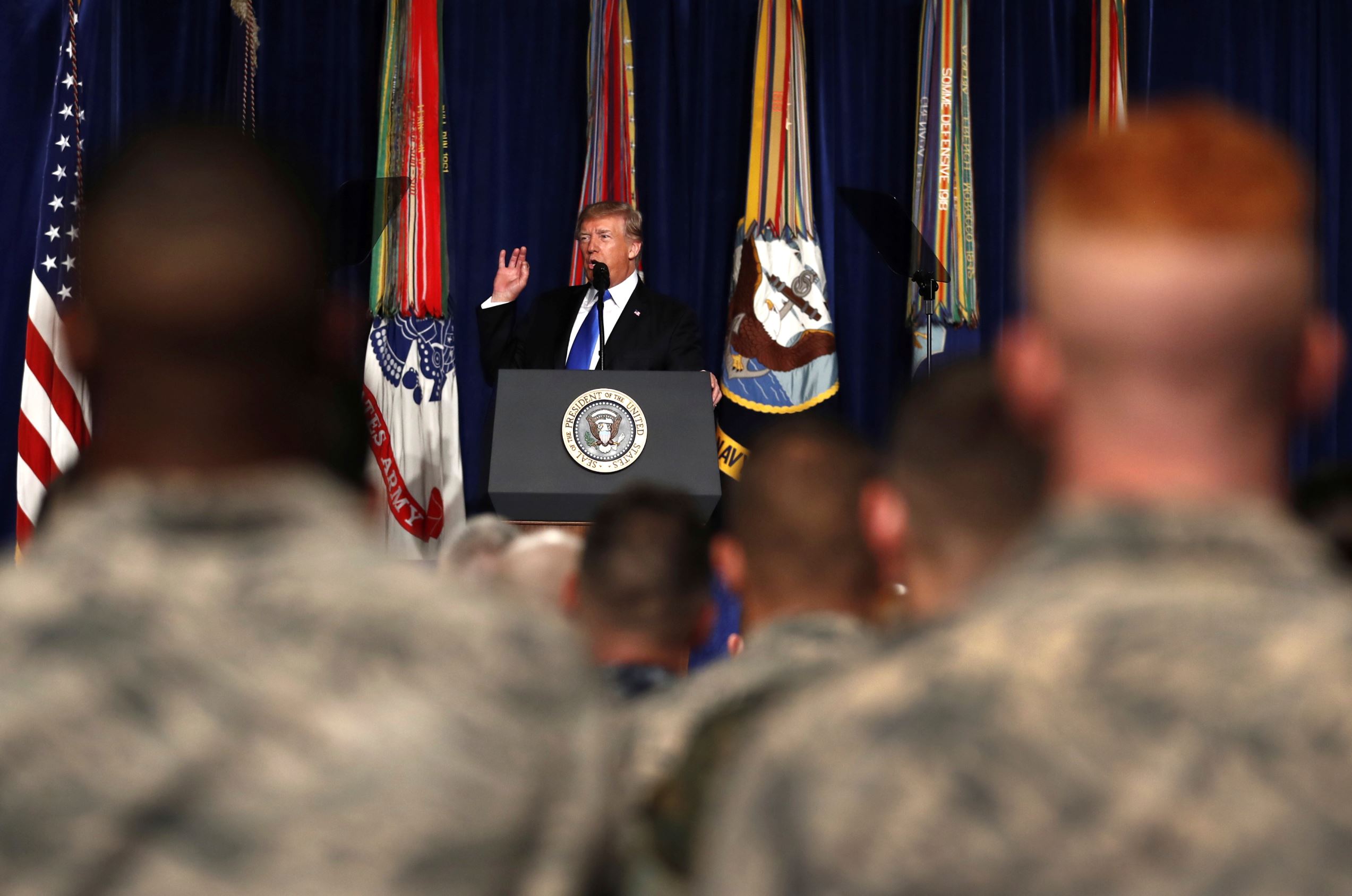 Trump Outlines Afghan Strategy With