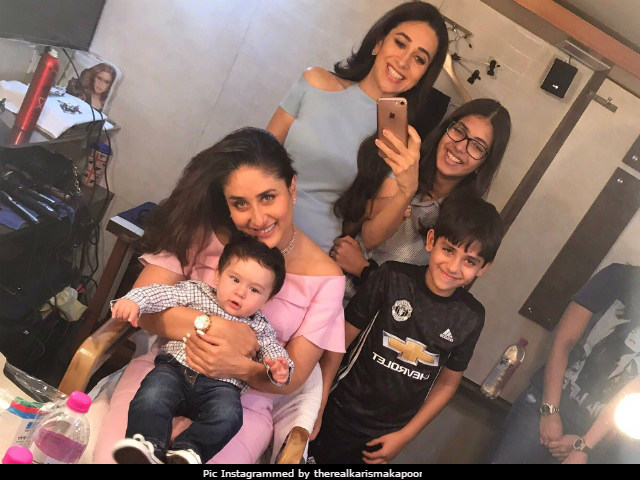 Pics: When Taimur visited Kareena