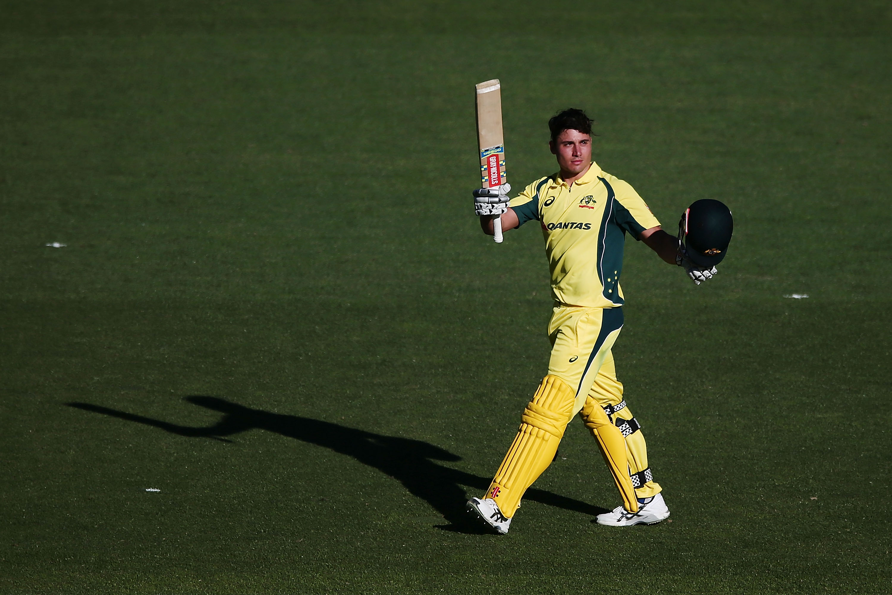 India score runs against Marcus