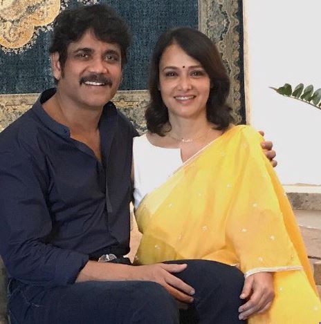 Naga's sweet wish wife Amala