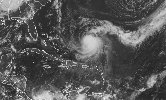 Hurricane Jose still weird loop