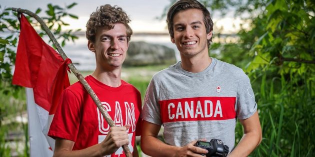 students hitchhiked across Canada only